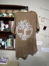 Timberland 天伯倫 Xl 卡其 黑武士 大logo 上衣  #新春跳蚤折扣