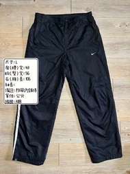 Nike 黑色刺繡小標運動風褲