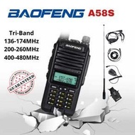 100% Original A58S Radio Walkie Talkie Long Range HT Handy Talky Waterproof Tri-Band 128 Channels 8W
