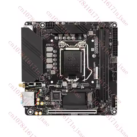 FOR MSI H410I PRO WIFI Motherboard Supports 64GB DDR4 LGA1200 H410M DP+HDMI.