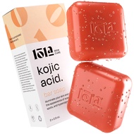 Kojic Acid Soap - Skin Whitening Face Soap with Natural Turmeric Root and Orange Oil, Kojic Acid Soa