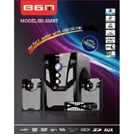 BGM 2.1CH MULTIMEDIA SPEAKER SH-228BT (NO BOX)