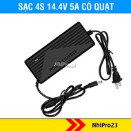 Sạc 4S 14.6V 5A dùng cho pin sắt Li-Fe 3.2V