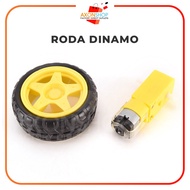 AXON Wheel Dynamo Car Robot Wheel Motor DC Arduino Dual Axis Gear 3V 6V