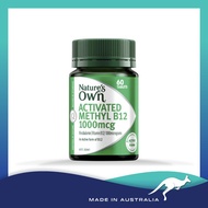 Nature's Own Activated Methyl B12 60 Mini Tablets