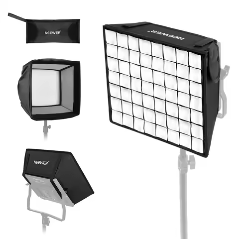 NEEWER NS-660F 12.2"x11.4" Foldable Softbox Diffuser for NL660/SNL660/RGB660/RGB660 Pro/RGB660 PRO I