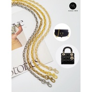 Suitable for Dior Monten Dior woc Dior Lunch Box Bag misscaro Saddle Bag Bobby Bag Chain Accessories