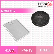 Mayer MMSL404 Compatible Carbon hood &amp; Grease Filter - Hepalife
