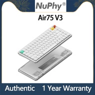 NuPhy Air75 V3 Short-axis mechanical keyboard,silent wireless and three modes, compatible with Mac