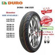 TAYAR DURO DM1325 110/70-13, 130/70-13, 70/90-14, 80/90-14, 100/80-14, 110/80-14, 140/70-14 TL TYRE