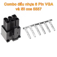 Combo of 25 6 Pin and 150 cos 5557 plugs