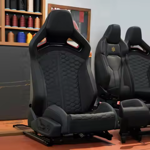 Suitable for Car Seats Sports Racing Seat Customized Leather Design Bucket Seat for Audi A3 A4 A5 A6