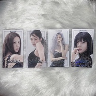 Blackpink official the album YG pre-order benefits photocard Jisoo Jennie Rosé Lisa