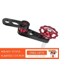 Nearbeauty Bike Chain Guide  Wheels Rear Bicycle Tensioner Adjuster Parts for Cycling Folding