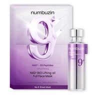 numbuzin No.9 NAD+ Bio-Lifting Duo | Essence + Sheet Mask Set for Firming, Wrinkles & Sagging Skin C
