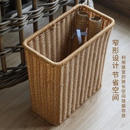 Kens Nordic Style Toilet Gap Trash Can Household Kitchen Gap Coverless Trash Basket Toilet Paper Bas