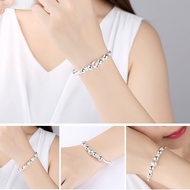 Pure Bracelet 925 Sterling Silver Good Luck Japan Asakusa Temple Transfer Beads Bracelet Has