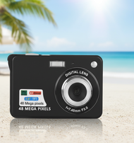 Digital DGI Camera Mini V2 48MP UltraThin 2.7 Inch LCD 8x Zoom Rotatable Capture Digicam  Kamera Dig