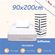 Spring Bed Kasur In The Box 90X200 (Single) / Inthebox / Kasur