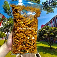 -100 GRAM Cemilan basreng pedas daun jeruk 100 gram / basreng Basreng pedas daun jeruk / basreng ori