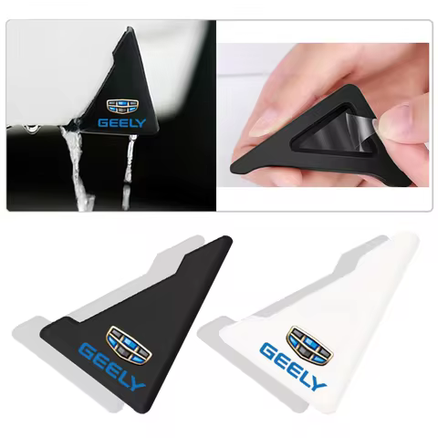 2Pcs Silicone Car Door Corner Cover Anti-Scratch Protector Auto Accessories For Geely Geometry C Coo