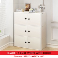 พร้อมส่ง Kenzzo!! ชั้นวางของ ชั้นวางหนังสือ ชั้นอเนกประสงค์ New Omar Bookshelf/Storage Organizer Cab