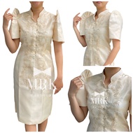 Marian Barong Dress Filipiniana