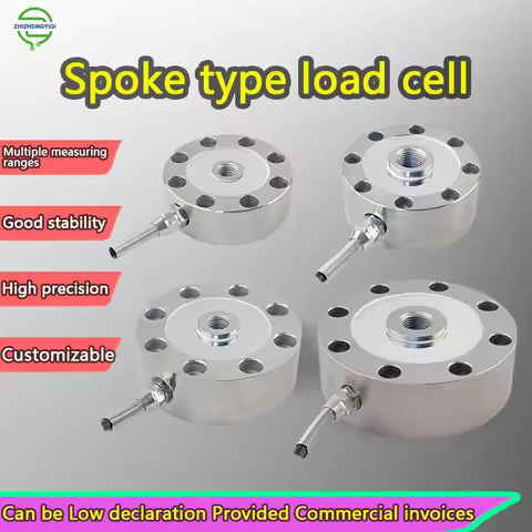 Wheel Shape Load Cell Spoke Compression Tension force Sensor 200KG 300KG 500 kg 1T 5 T 10T 100T 500T