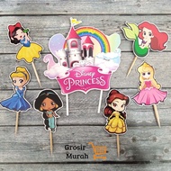 Disney Princess Cake Topper/Disney Princess Paper Topper