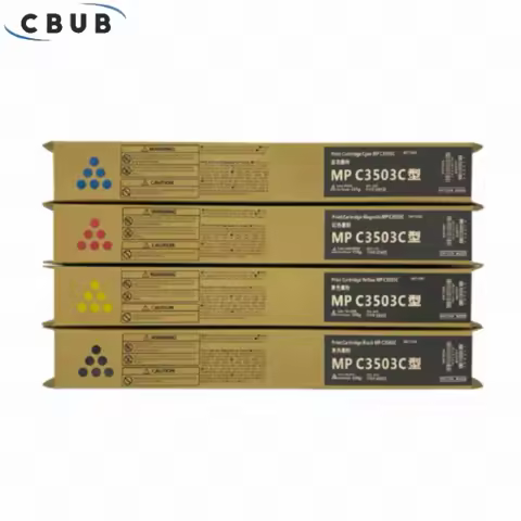 1PCS For Ricoh MPC3003 MPC3004 MPC3503 MPC3504 Toner Cartridge Japan Copier