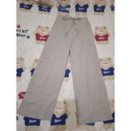 [NEW] ASOKA Rachel Pants 2431 Crinkle Linen Culottes - Preloved