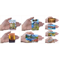 Rubber Ref Magnet Souvenir - (Spain, Poland, Norway, Estonia, Latvia, Lithuania, Europe, Madrid)