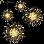 [Hot]Fireworks Hanging LED String Lights /Battery Powered Waterproof Fairy Lights / For Festivals, P