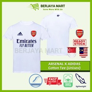 (READY STOCK) ARSENAL Arsenal Tee (Unisex) | Premium Quality 100% Cotton | Baju Tee Arsenal Unisek