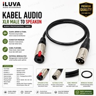 1.5Mtr Audio Cable Plus Jack Canon XLR Male To Akai 6.5mm Female
