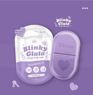 บลิงกี้ Cuffy Soap & Scrub/Blinky Gluta grape body soap ขนาด 80 กรัม