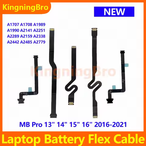 New Battery Flex Cable For Macbook Pro A1708 A2159 A2289 A2338 A1989 A2251 A1990 A2141 A2442 A2485 A