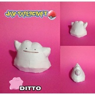 Pokemon Ditto Papercraft