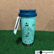 แก้วสตาร์บัคส์ครบรอบ 50 ปี Stabucks Mint Siren Tumbler 16 OZ. ของแท้ 100%