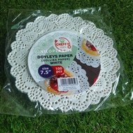 White Paper Doilies 7.5" Round Paper Doilies 19cm Dining Mat/ cake Mat/
