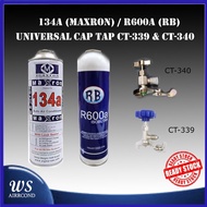 【WS】Maxron 134a // RB R600a // Universal Cap tap CT-339 or CT-340