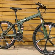 Sepeda Lipat Land Rover MTB Sport Bike - Kuning