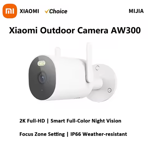 Xiaomi Outdoor Camera AW300 IP66 2K IP66 Full Color Night Vision Home Camera Video Surveillance IP C