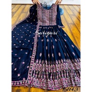 Premium georgette gown