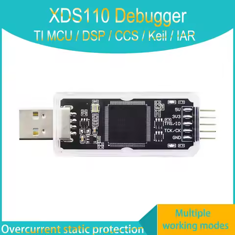 XDS110 Download Loader Debugger Simulator TI DSP/MCU C2000 Overcurrent Static Protection Without Dri