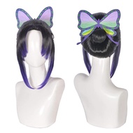 Anime Kochou Shinobu Synthetic Hair Wigs for Anime-Fans (Kochou Shinobu)