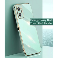 Anti-drop Soft Phone Case With Straight Edges For F15 F19 F19S F21 F21S F25 F27 F29 F9 Pro Pro+ 4G 5