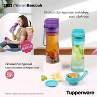 Tupperware Chic Flask 700 ml (1 Pcs)Infused Water Bottle Flask Tumbler