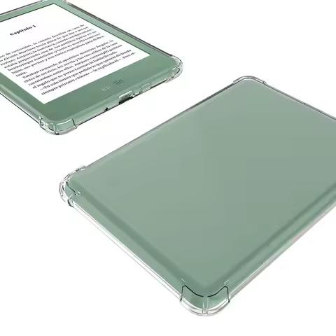 Protective TPU Case For Kindle 6 Inches 2024 Transparent Case for Kindle 6” 2022 Soft Cover for Kind