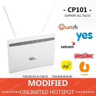 FreeDeliverCP101 MODIFIED MODEM 4G LTE OEM CPE CP2003 CP101 ROUTER MODEM UNLOCKED UNLIMITED HOTSPOT WIFI TETHERING